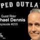 Guest Rider Michael Dennis smiling Moped Outlaws Podcast Episode 205
